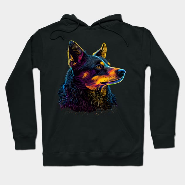 Australian Kelpie Hoodie by JH Mart